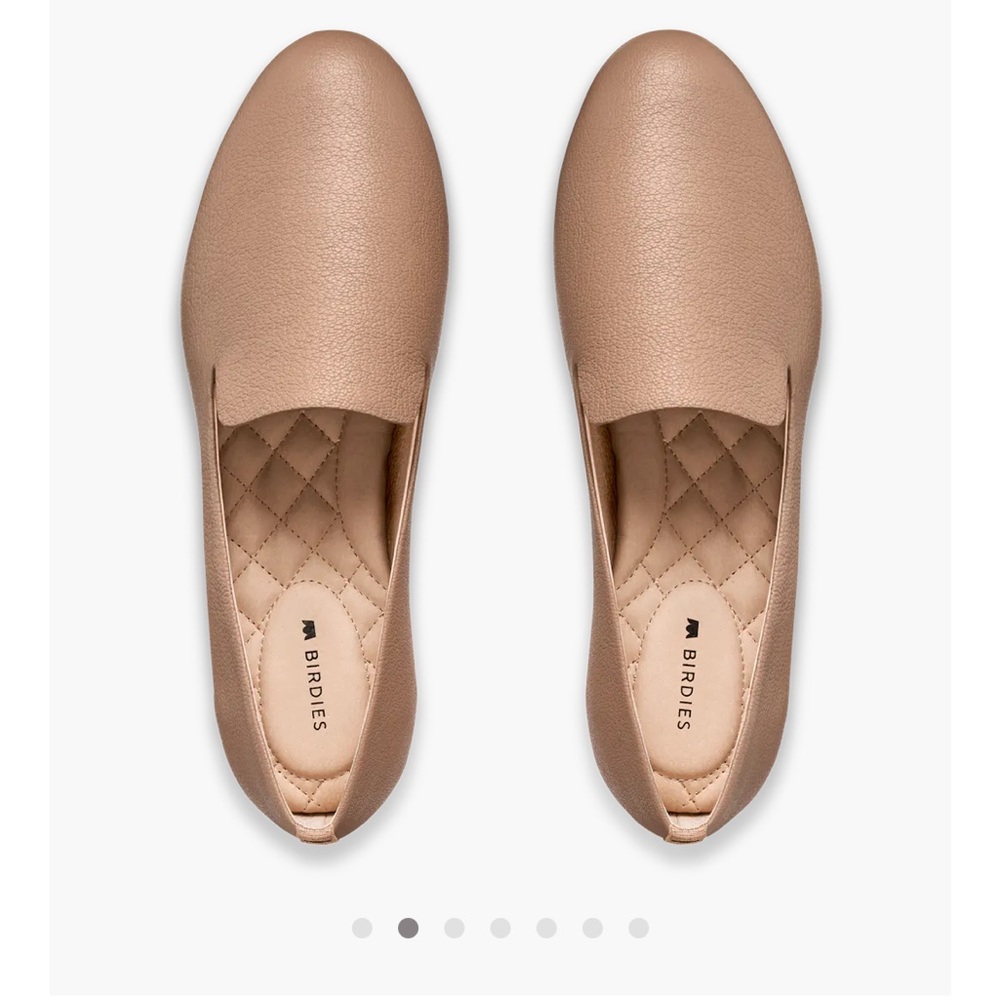 Size 7 Birdies Starling Taupe Leather.